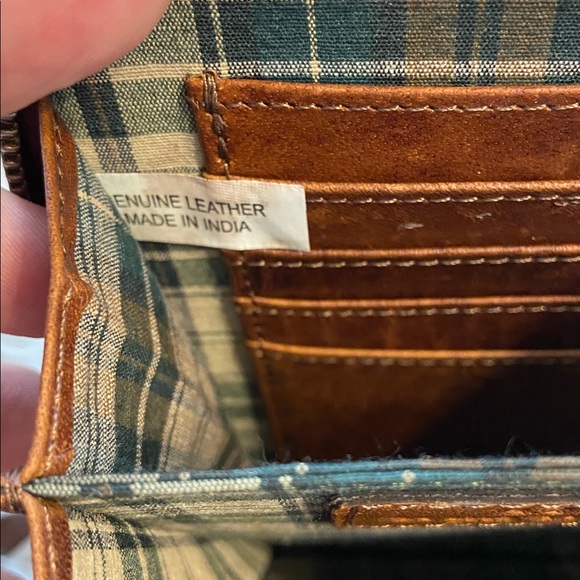 Wild WestLos  Angeles  Brown Leather Crossbody Bag BNWOT - Picture 5 of 12